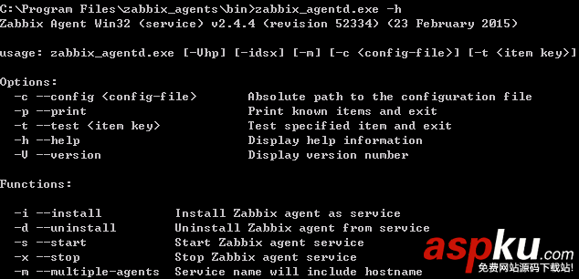 Windows,Zabbix,Agentd