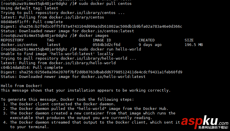 docker,centos7,镜像