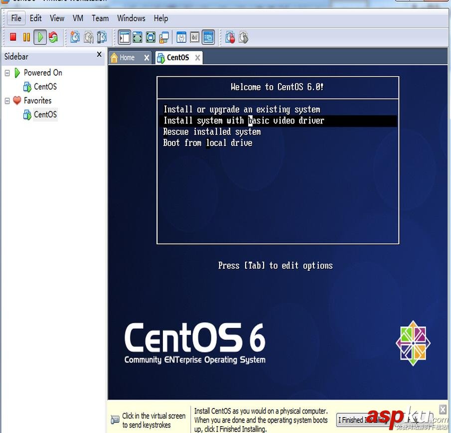 VmWare,CentOS6