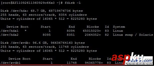 Linux系统挂载数据盘