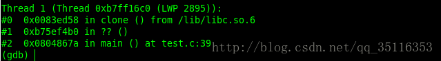使用GDB调试多线程,GDB调试多线程的实例
