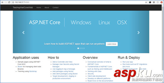 asp.net,core,docker,Docker运行ASP.NET