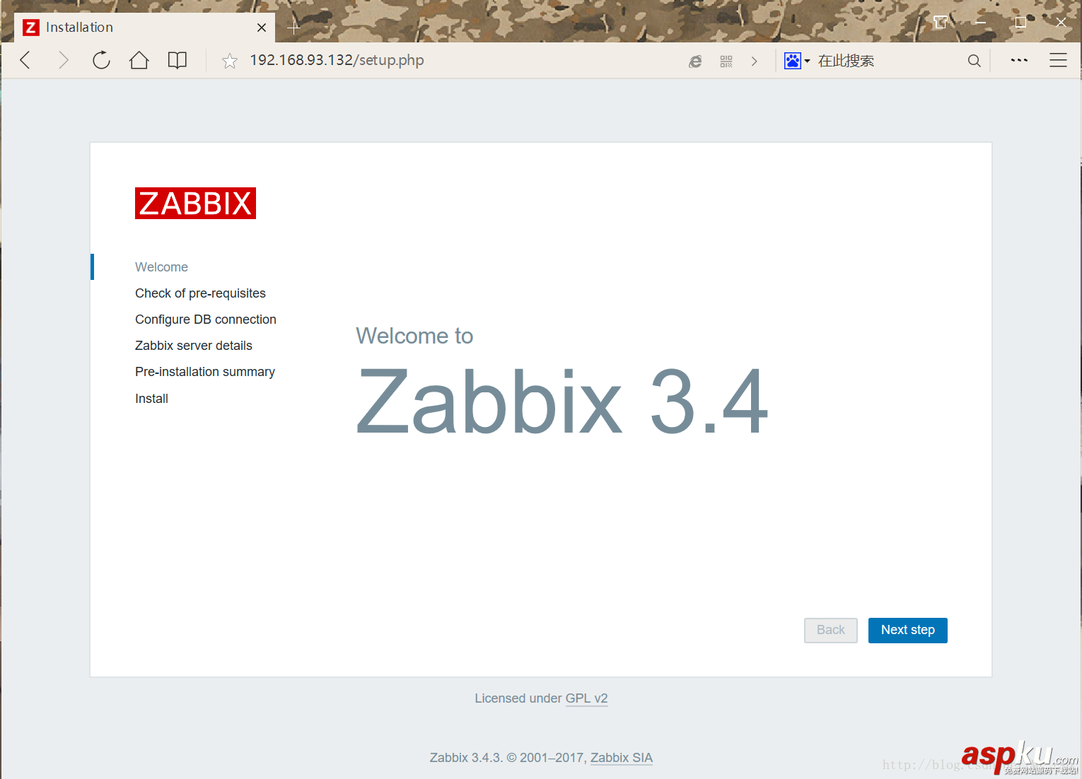 Centos7,安装,Zabbix3.4,Zabbix3.4安装步骤