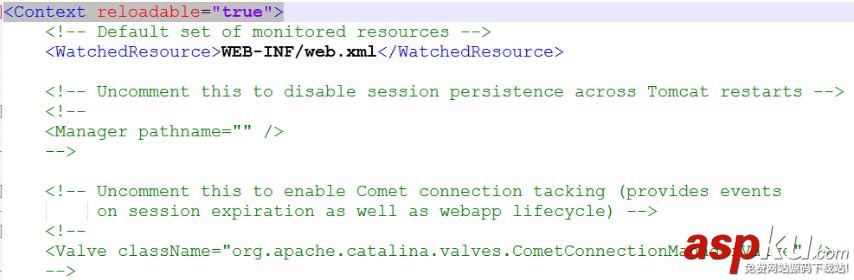 tomcat,不自动,reload