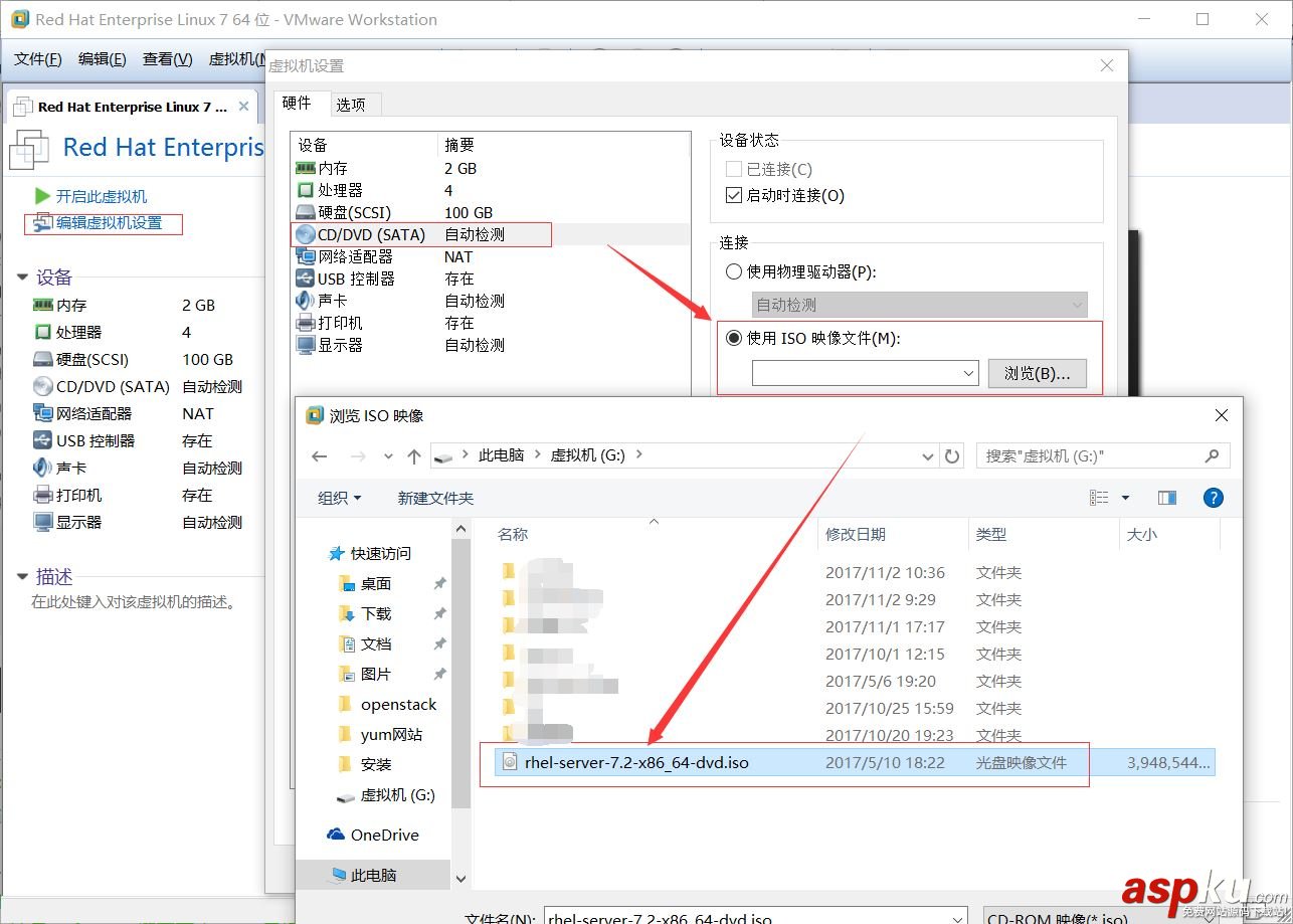 VM12安装,RedHat,RHEL7.2,vmware安装