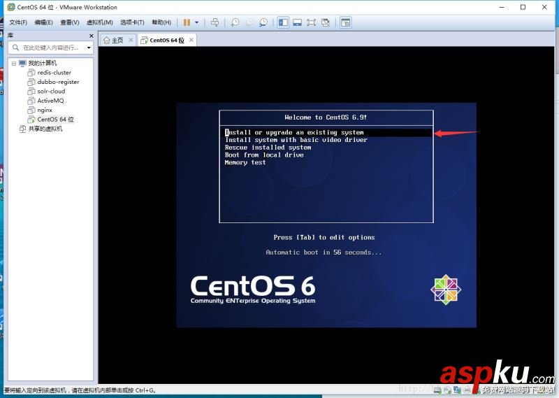 centOs6.9,服务器版本,安装