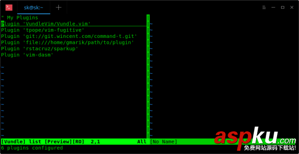 linux,vim,插件,vundle,vim插件管理vundle