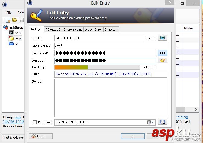 Keepass,PuTTYPortable,Winscp