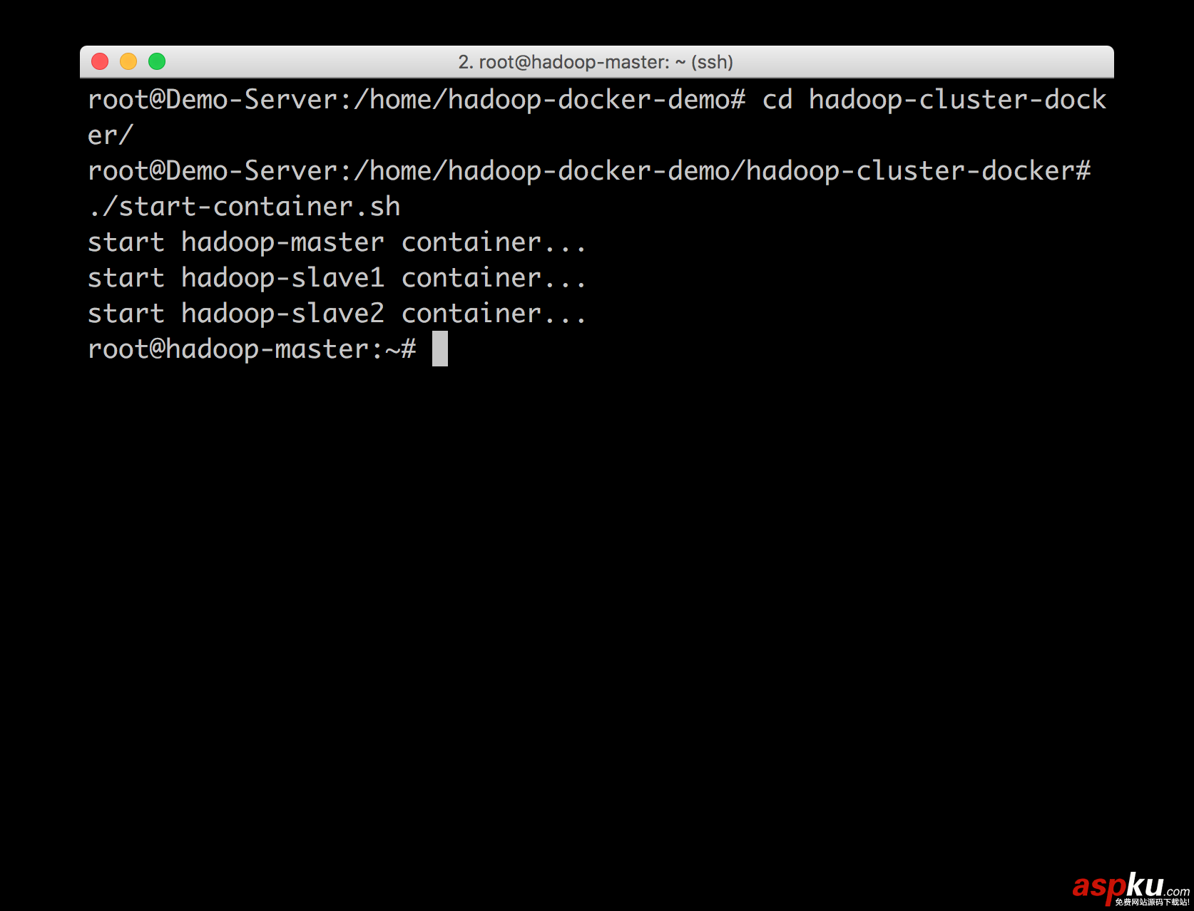 docker搭建hadoop集群,docker部署hadoop集群,docker,hadoop集群