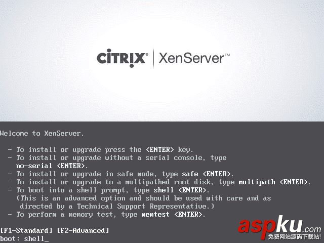 Citrix,Xenserver,7.0,安装,图文教程