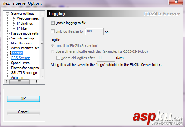 FileZilla,Server,ftp服务器