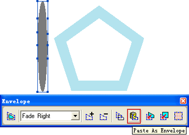 freehand创建空心封套图案