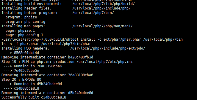 docker,镜像,php7