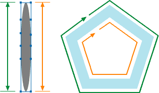 freehand创建空心封套图案