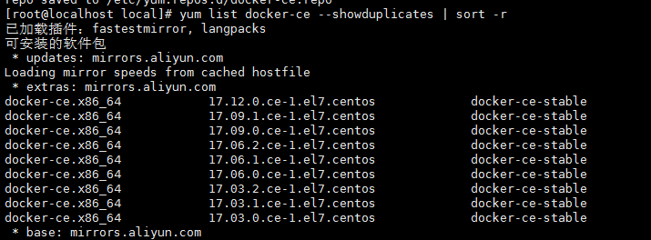 Centos7,安装,docker