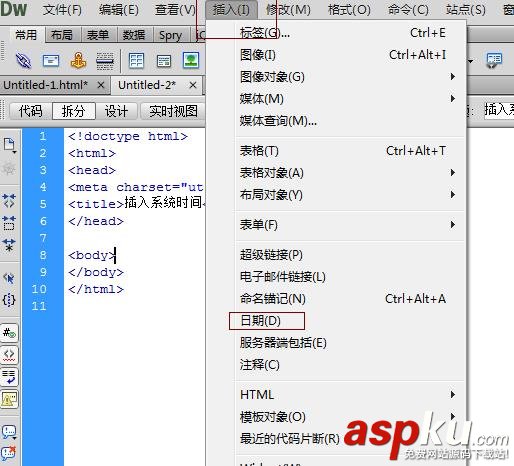 Dreamweaver,页面,时间