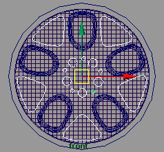 Maya建模技术:Maya Nurbs 车轮建模（2）