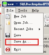 SQLBackupAndFTP,数据库自动备份