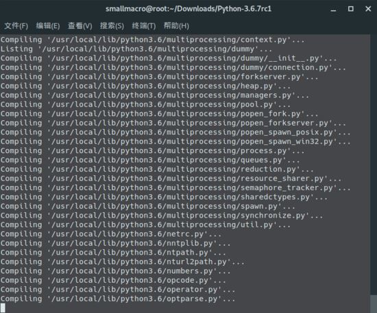 linux,编译安装,python3.6