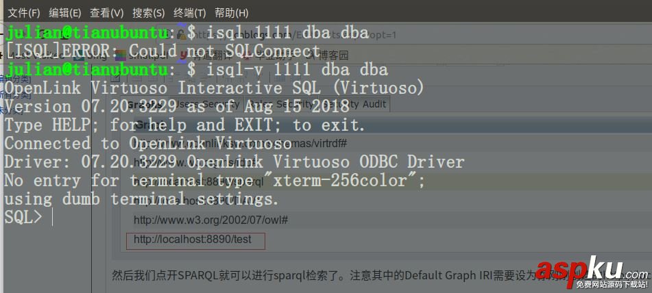 Linux,virtuoso,数据库,安装