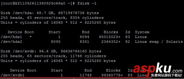 linux系统,挂载数据盘