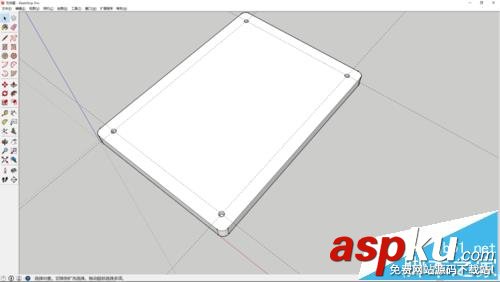 sketchup,相框