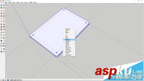 sketchup,相框