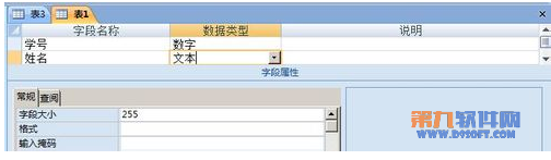 如何在Access中创建数据表