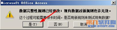 Access给字段添加有效性教程