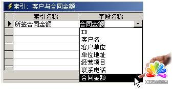 Access2000如何创建索引?