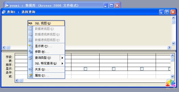 access 2003中批量修改字段实例