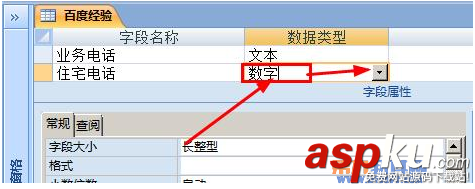 Access教程 如何在修改字段的数据格式