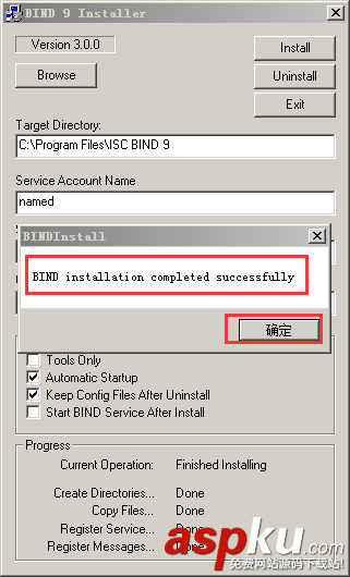 Windows7,DNS服务器,Windows安装bind9