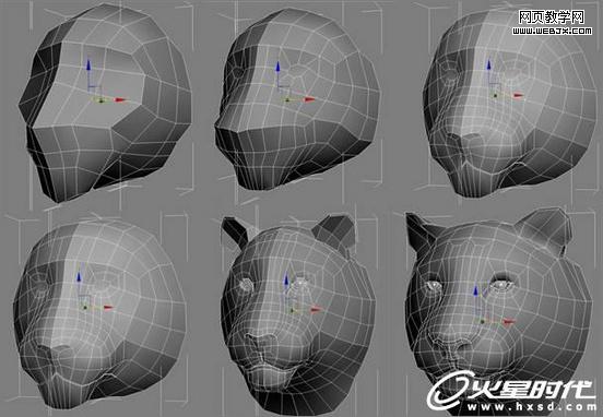 3dsmax绘制毛色亮丽视觉冲击感强的3D老虎-Vevb.com