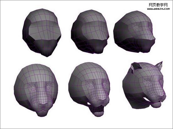 3dsmax绘制毛色亮丽视觉冲击感强的3D老虎-Vevb.com