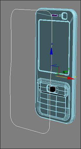 3dsmax教程:诺基亚n73建模过程