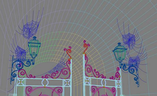 如何利用3dmax打造神秘的闹鬼通道