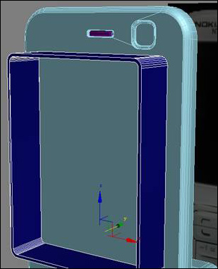 3dsmax教程:诺基亚n73建模过程