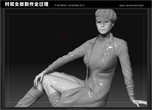 3dsmax人物建模:打造3d版时装女郎