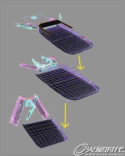 3ds max打造手机变形金刚动画教程