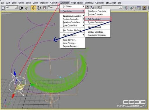 3ds max教程:打造炫彩紫光效果