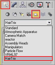 3ds max毛发插件hairtrix秘笈之人物发