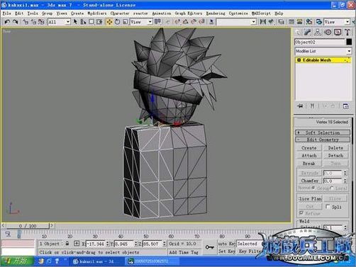 3dsmax实例教程:打造q版忍者角色_网页设计VeVb.com转载