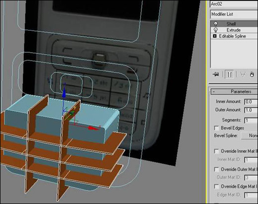 3dsmax教程:诺基亚n73建模过程