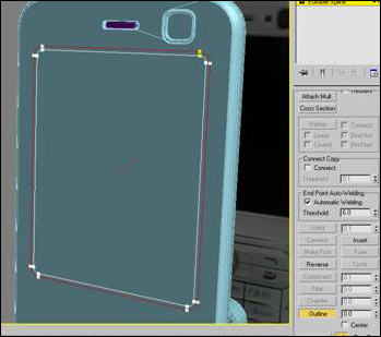 3dsmax教程:诺基亚n73建模过程