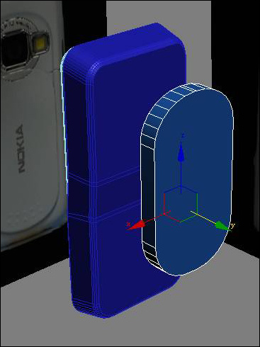 3dsmax教程:诺基亚n73建模过程