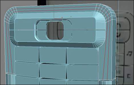 3dsmax教程:诺基亚n73建模过程