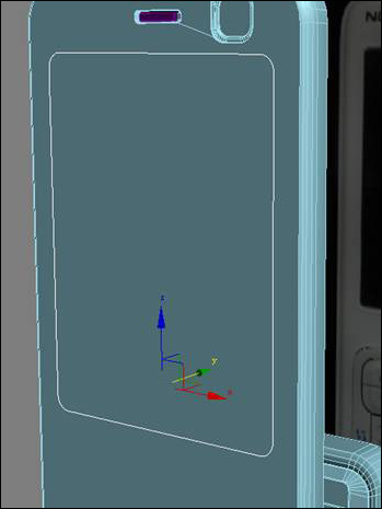 3dsmax教程:诺基亚n73建模过程