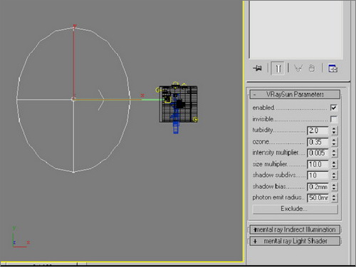 3dsmax9教程：调整厨房场景布光