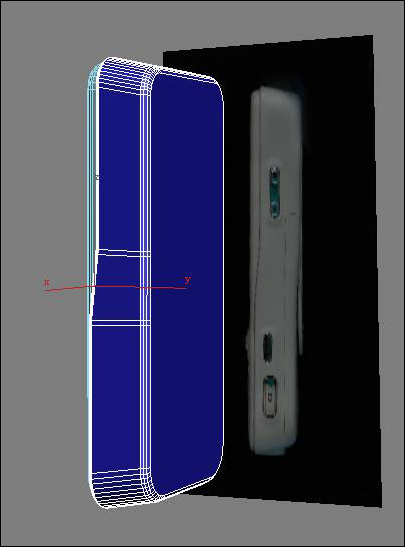 3dsmax教程:诺基亚n73建模过程